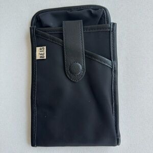 BEIS Black Travel Pouch